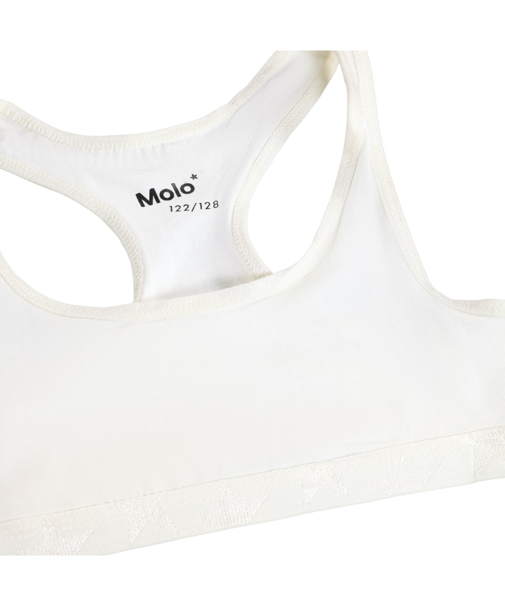 Jade 2-Pack - Black White - Ekologisk svart och vit sporttopp.