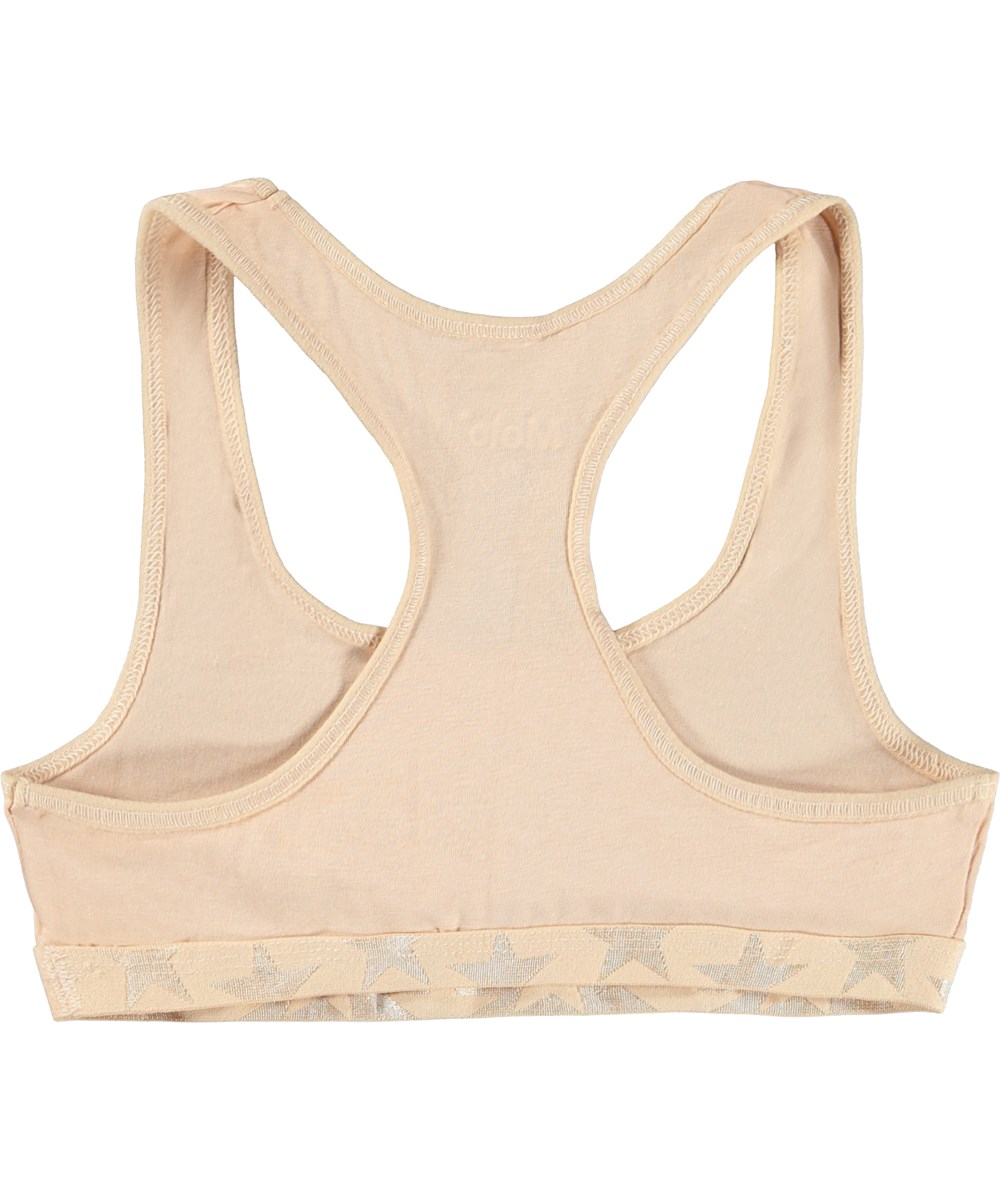 Jade 2-Pack - Cameo Grey Mel_ - Ekologisk rosa och grå sporttopp.