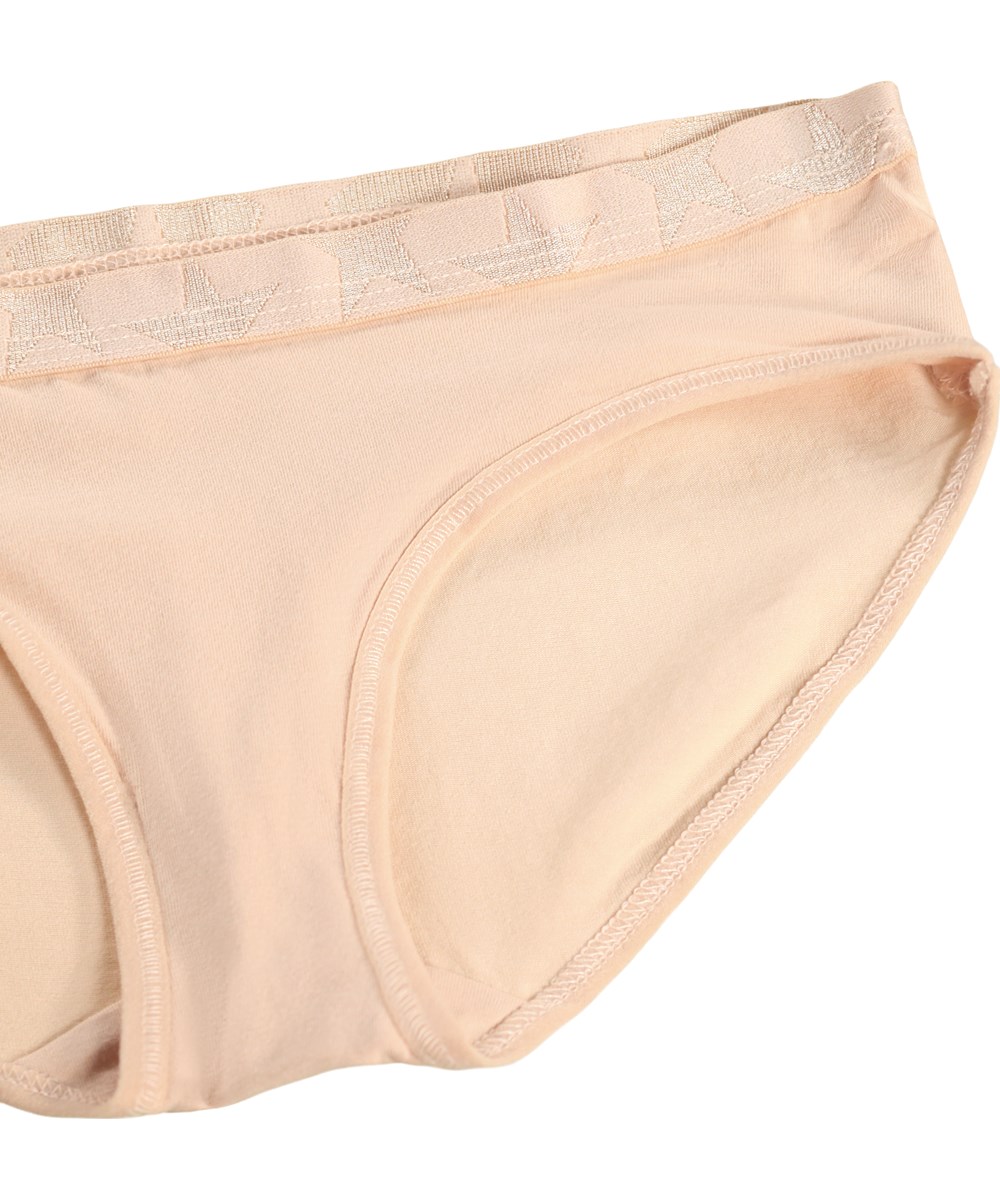 Jana 2-Pack - Cameo Grey Mel_ - Ekologiskt 2-pack med trosor.