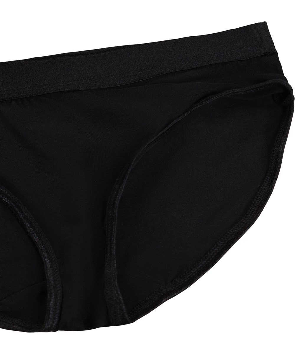 Jinny Set - Black - Ekologiskt svart set underkläder.