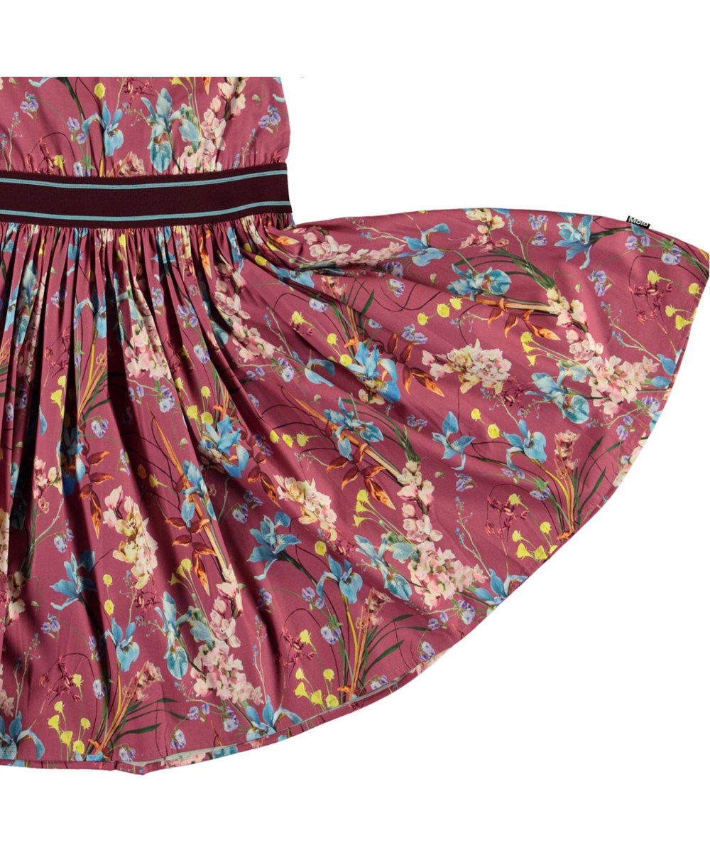 Candy - Ikebana Rose - Organic dress with floral print