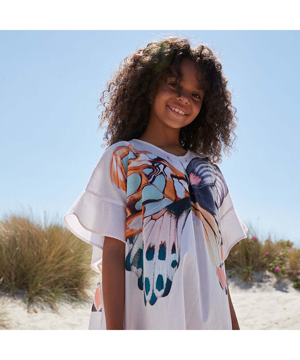 Cayla - Amazing Wings - Organic tunic with butterflies