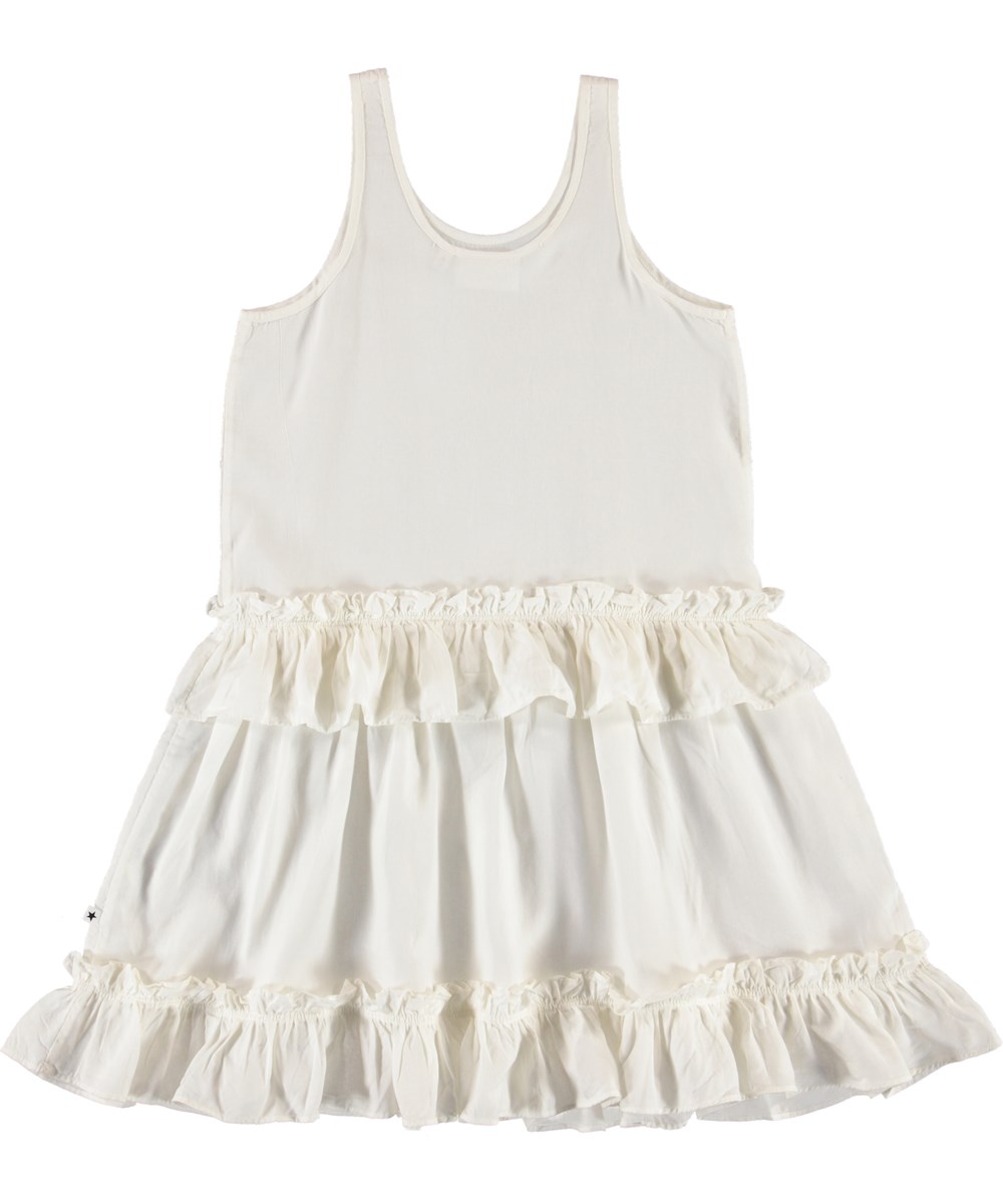 Charlotte - White Star - White draped dress