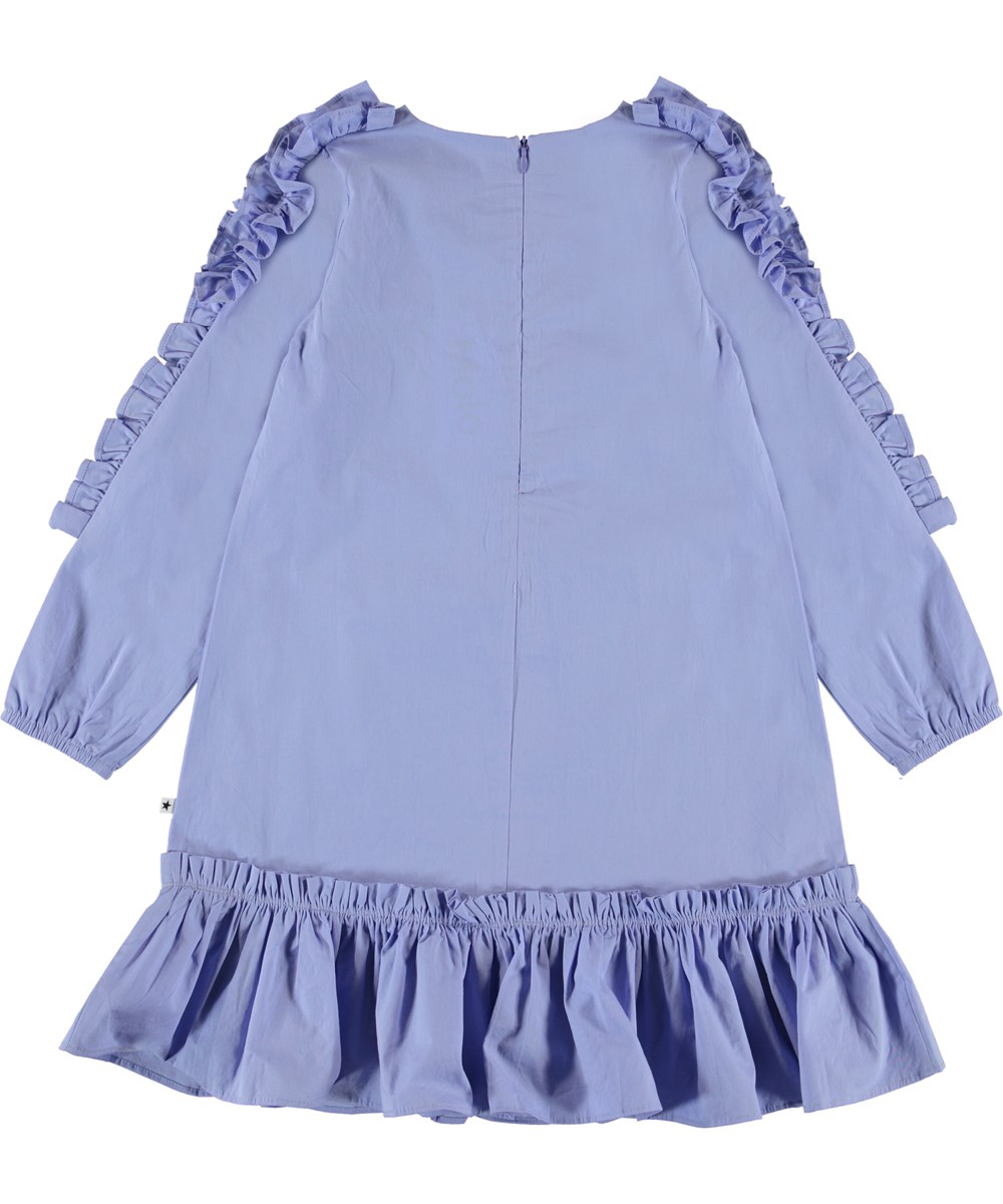 Cippe - Pale Iris - Lavendar dress with ruffles