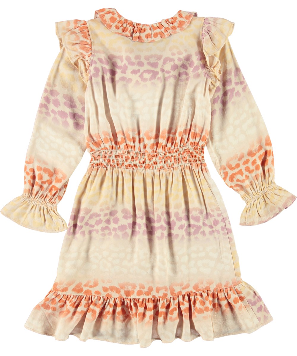 Ciris - Starlight Jaguar - Leopard printed wrap around dress