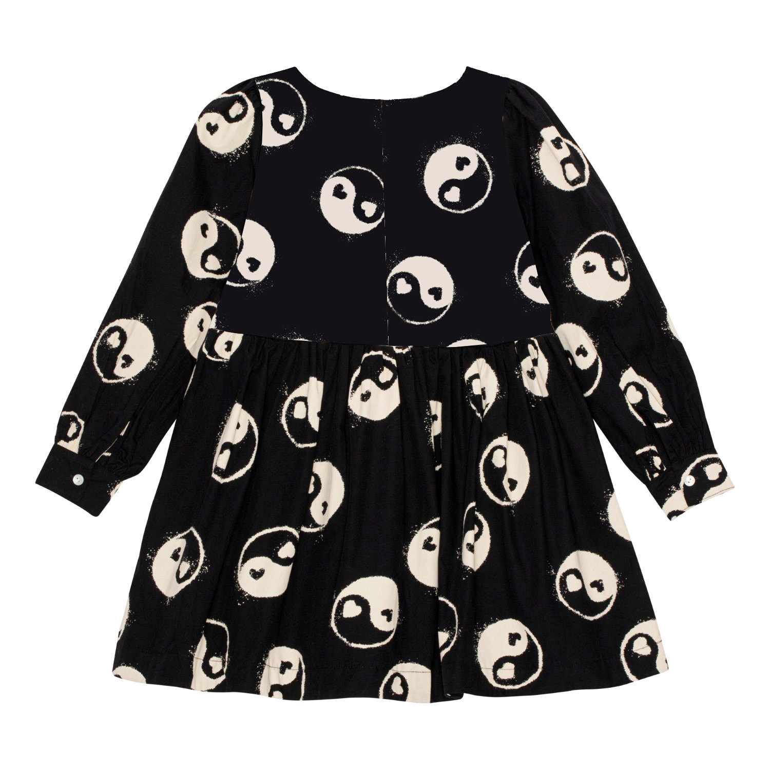 Buzz Shirts Maglietta Uomo Cotone Biologico - Ganja Yin & Yang - Tema Cannabis