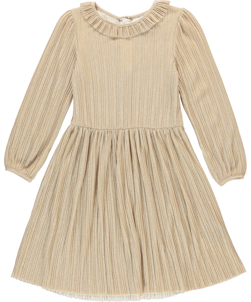 Coralia - Star Shine - Golden dress with glitter