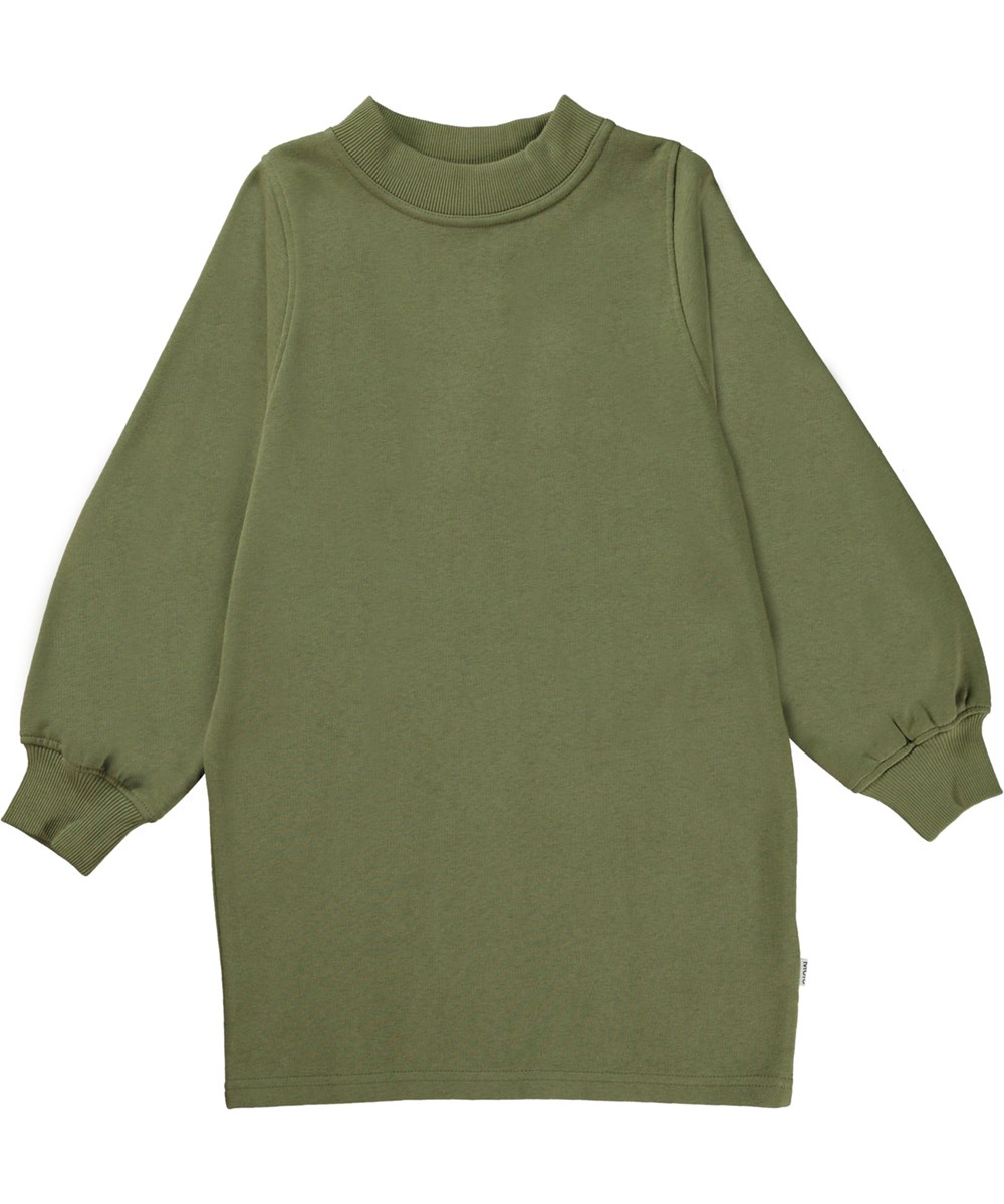 Corvina - Pond - Green Oeko-Tex sweatshirt dress
