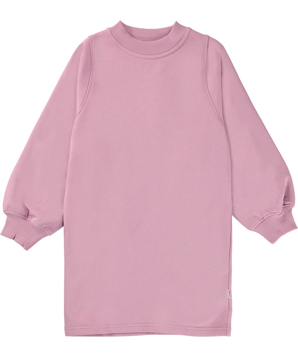 Corvina - Purple Orchid - Light purple sweatshirt dress