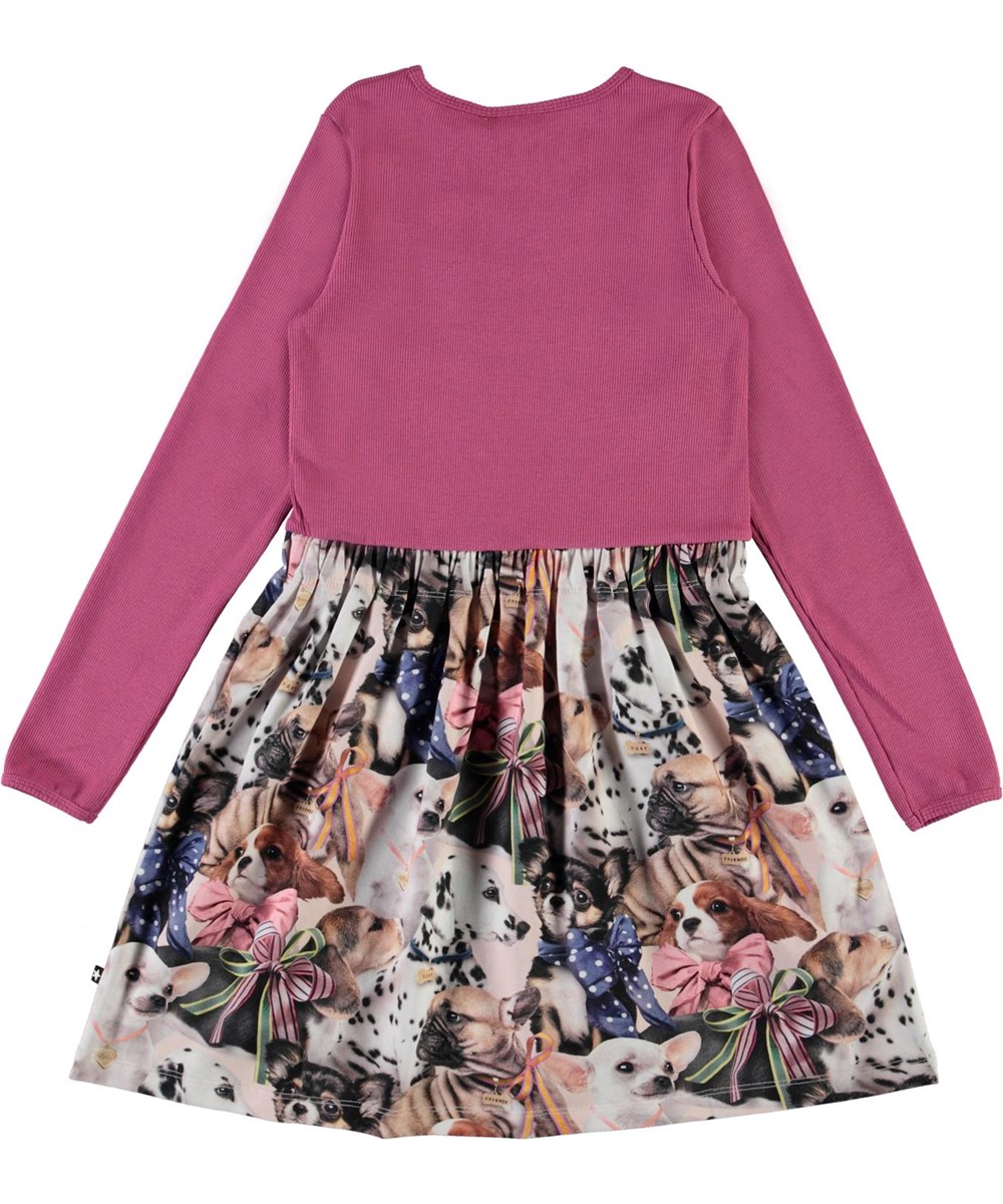 Credence -  Puppy Love - Organic dress with dog print