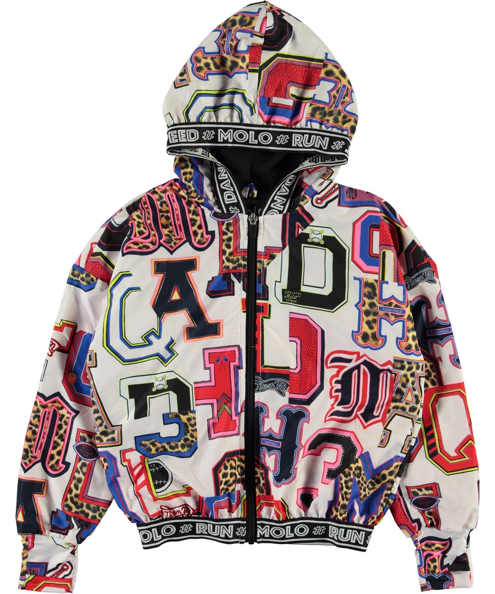 Ophelia - Typo - Sports jacket with graphic letter print 