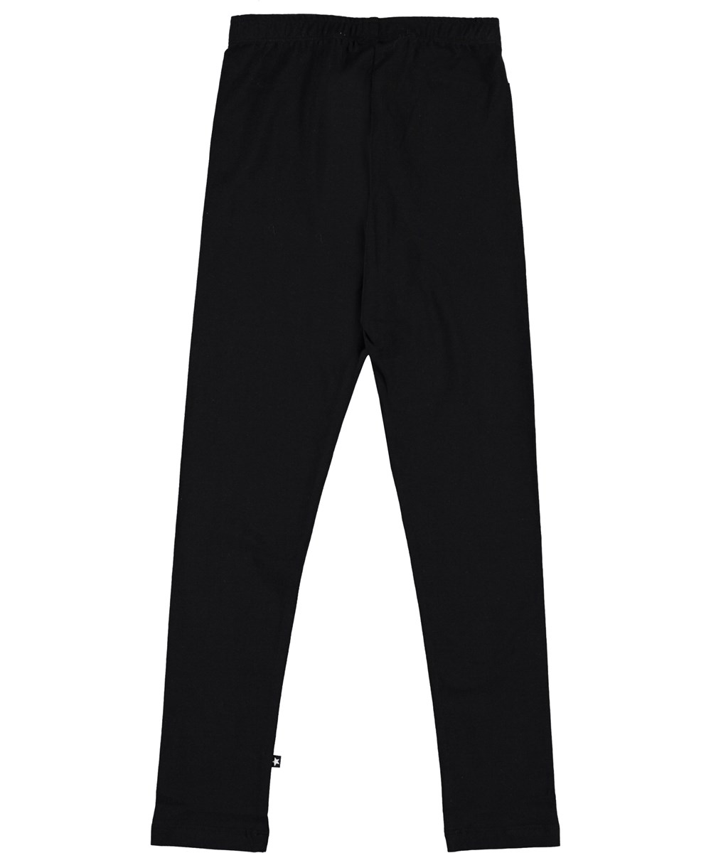 Nica - Black - Organic leggings in black