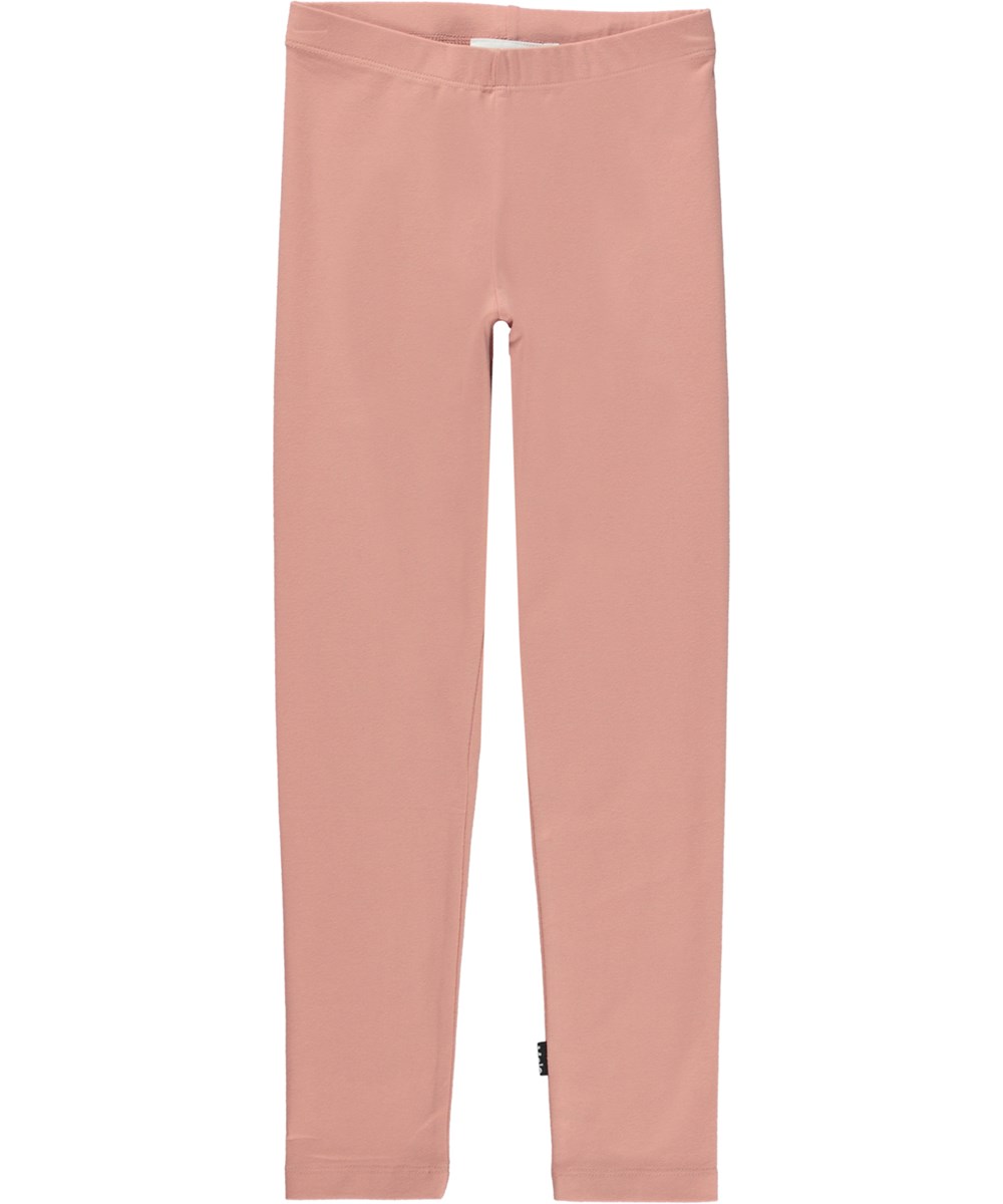 Nica Warm 2-Pack - Muted Black - 2-pack leggings in black and pink 