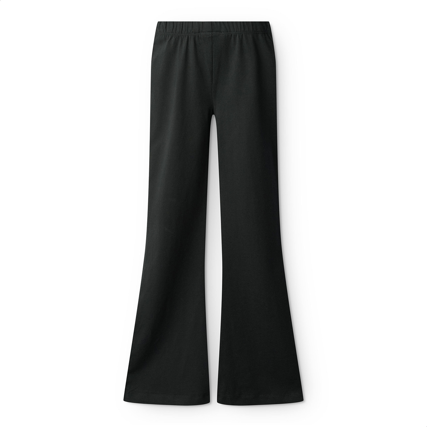 Nivina - Black - Black leggings with flare - Molo