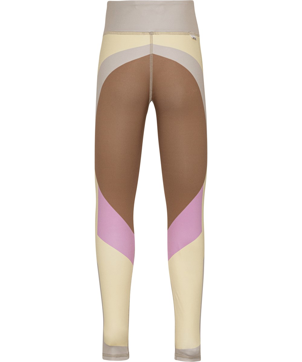 Oliwia - Delicate Block - Sport leggings in block colours
