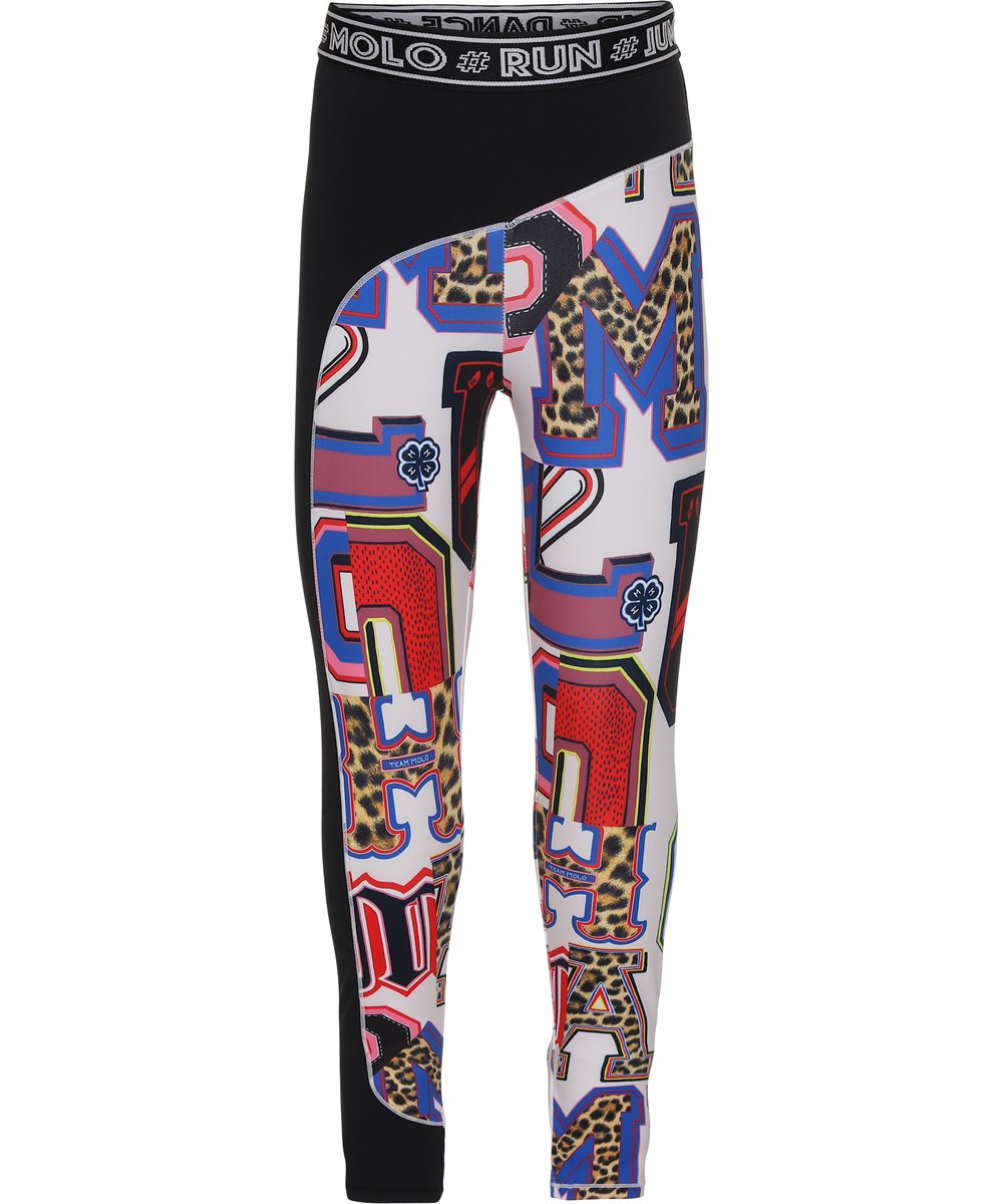 Olympia - Typo - Sports leggings with letter print