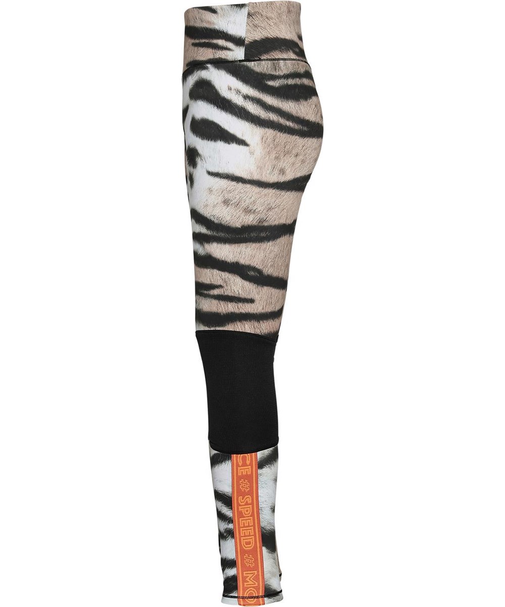 Olympia - Wild Tiger - Tiger sports leggings black knees