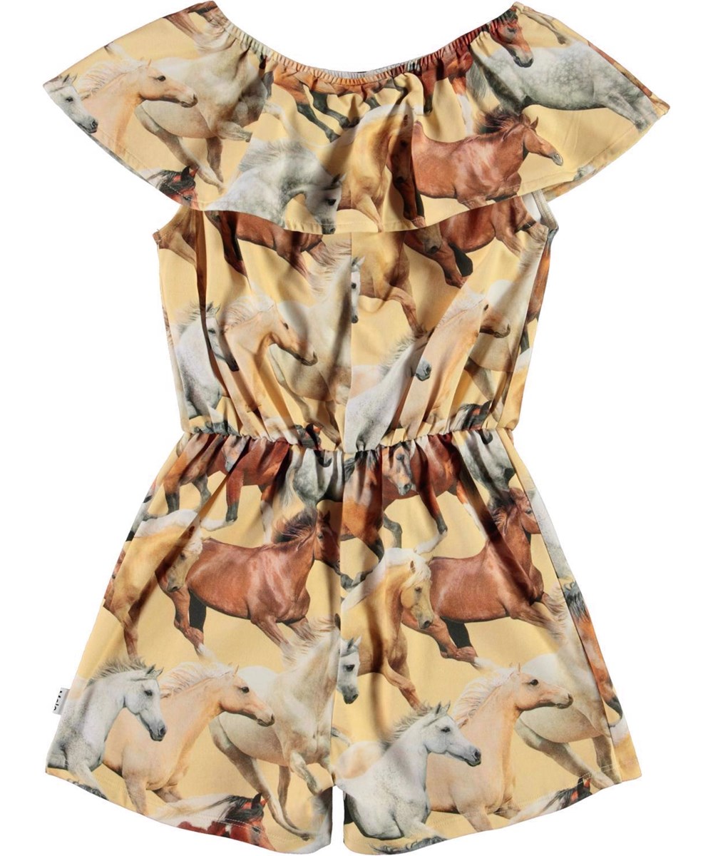 Adda - Horse Dreams - Organic pantsuit with horse print