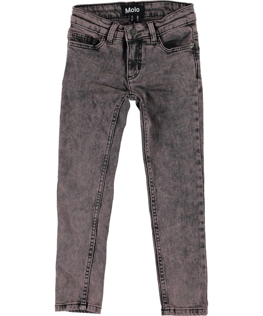 Adele - Rosewater - Pink slim jeans. 