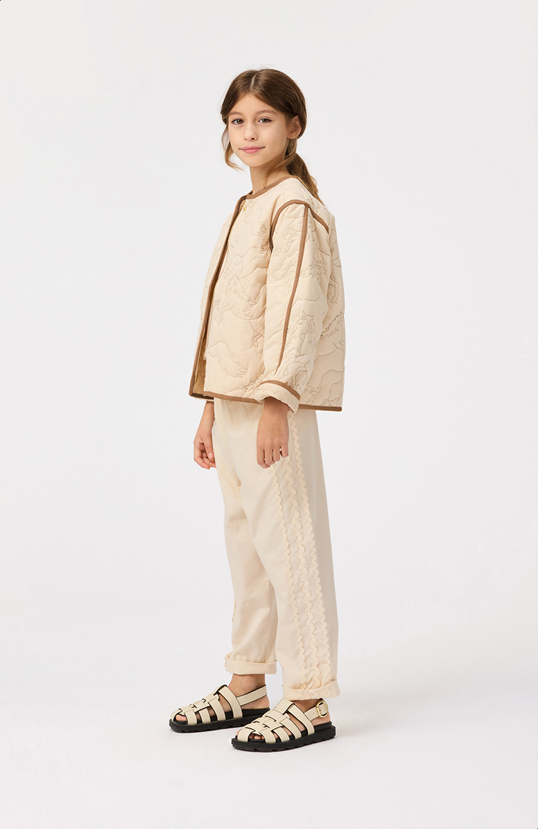 Adelyn - Brazilian Sand - Pants in organic cotton for
