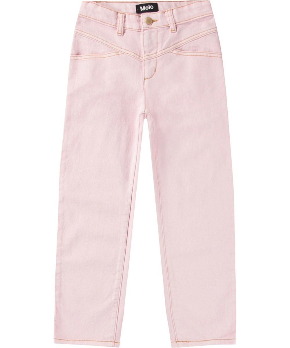 Agustine Charlotte Pink Pink denim jeans for Molo