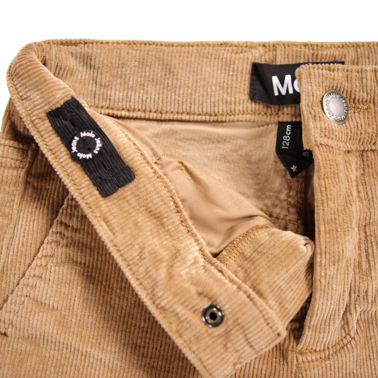 Aida - Pomeranian - Light brown pants for children made of soft