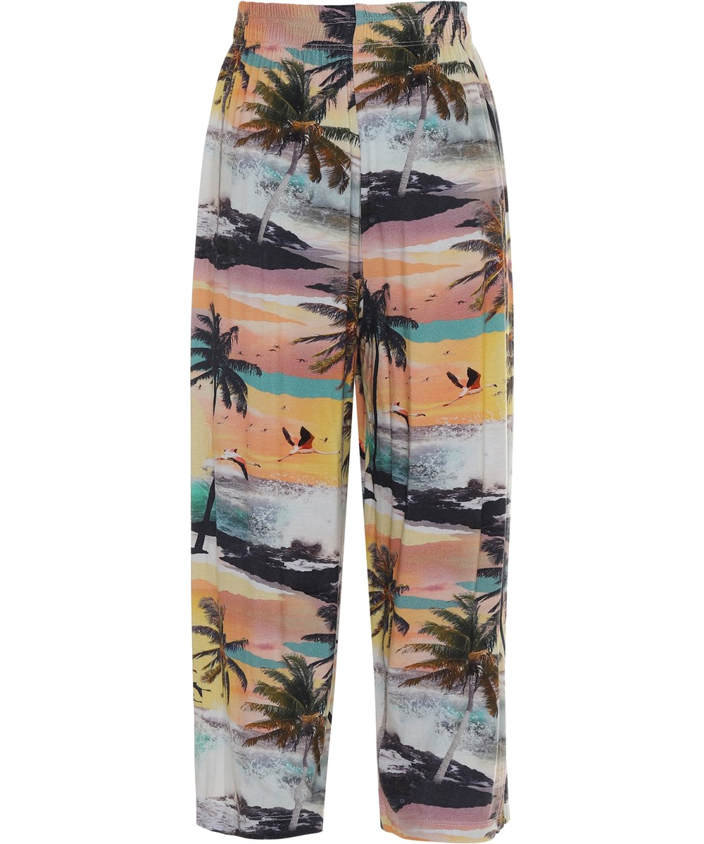 Ajais - Summer Storm - Wide Hawaii trousers