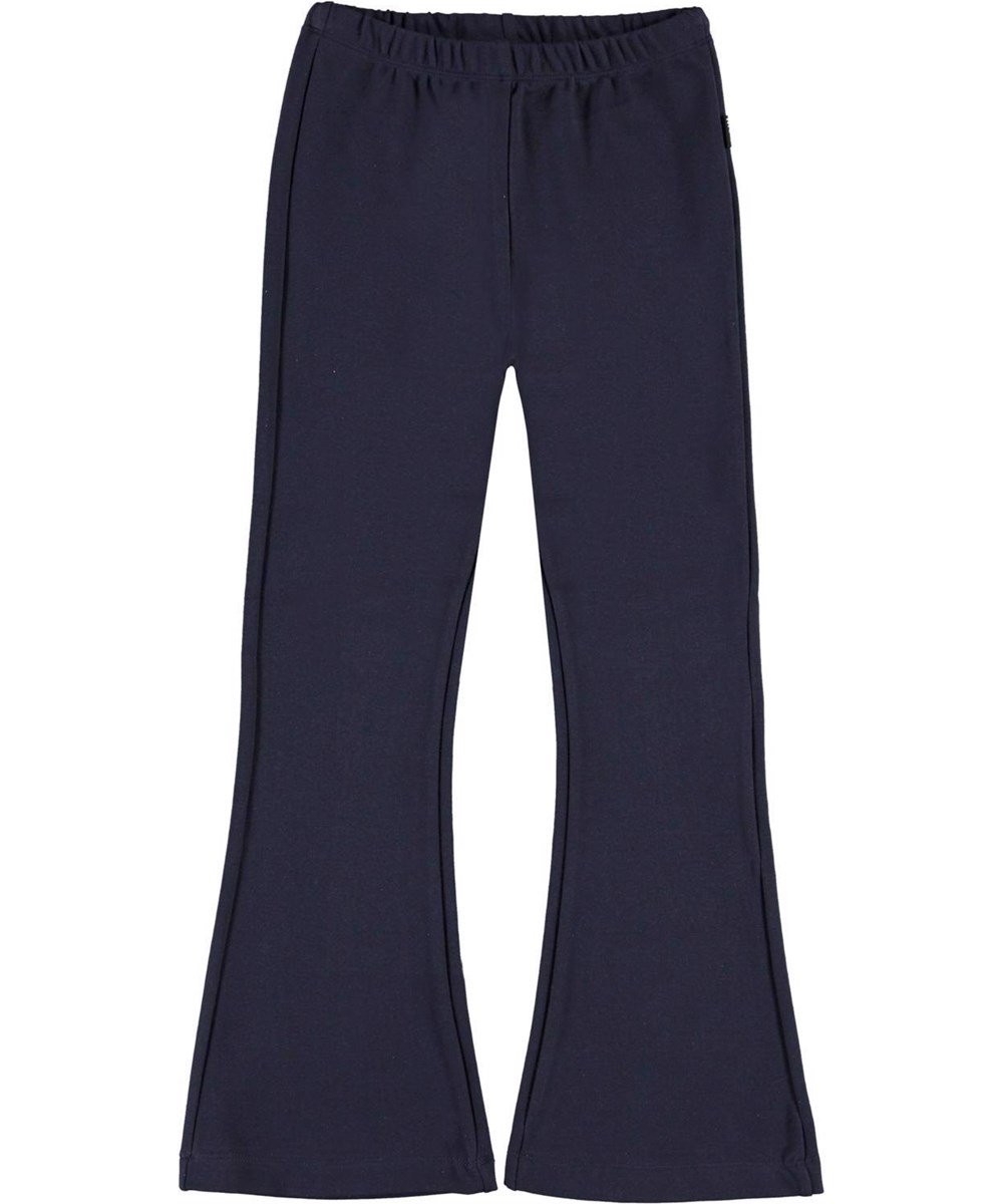 Alba - Blue Nights - Dark blue trousers with flare