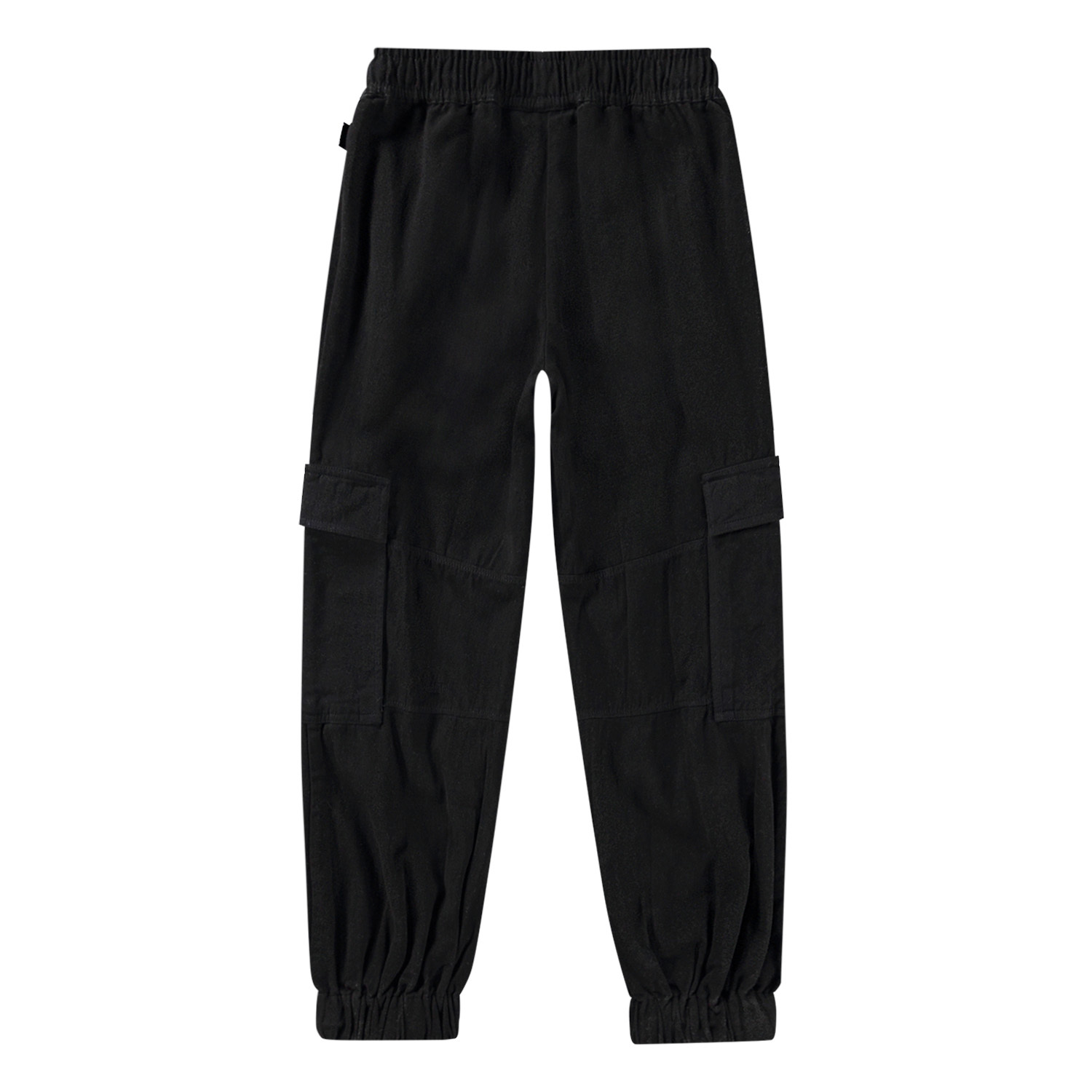 Aliki - Black - Stylish black cargo trousers made from Aliki - Black - Stylish black cargo trousers made from