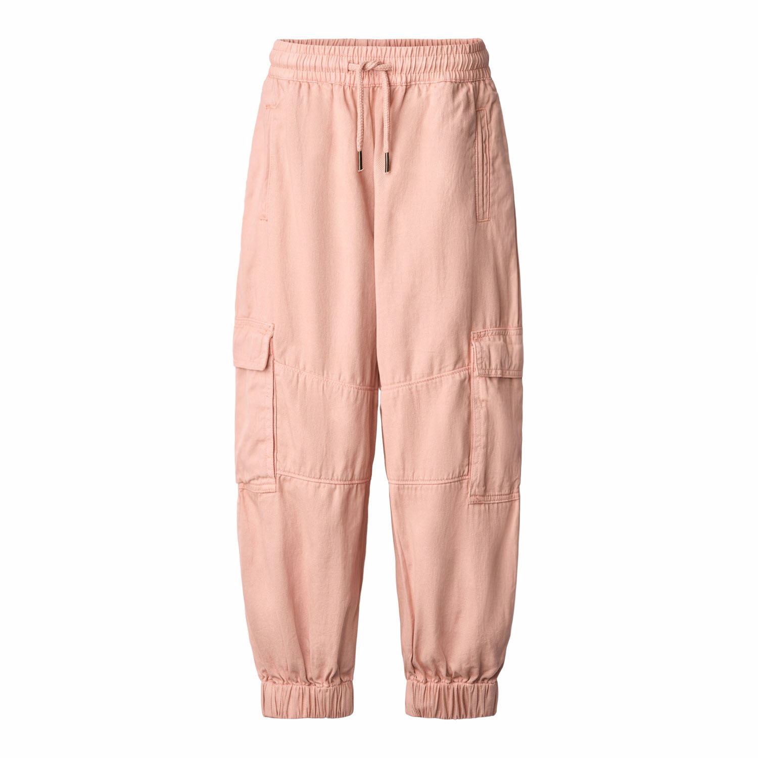 Aliki - Rose Cloud - Pink cotton twill pants for children