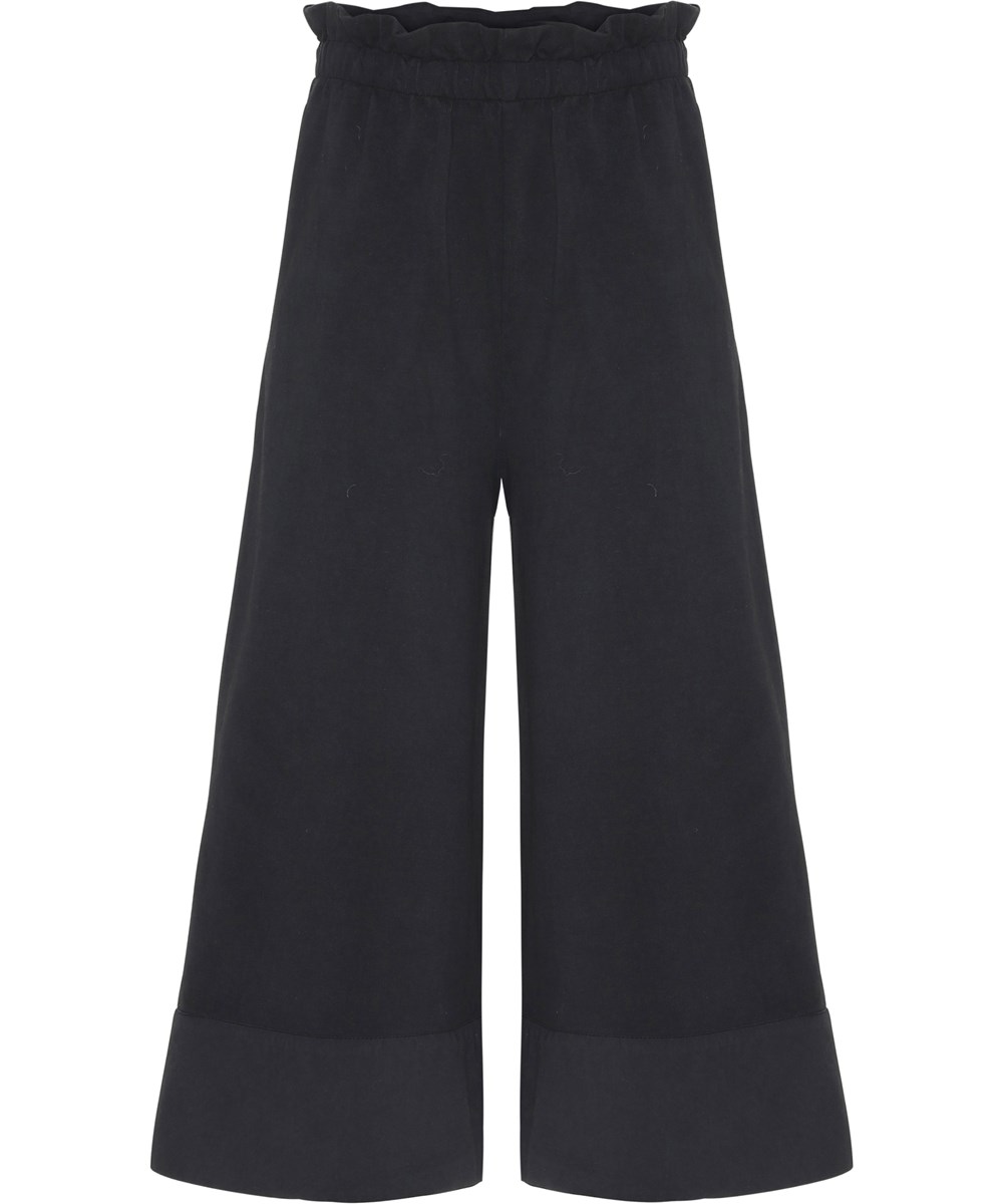 Alta - Black - Wide black culottes