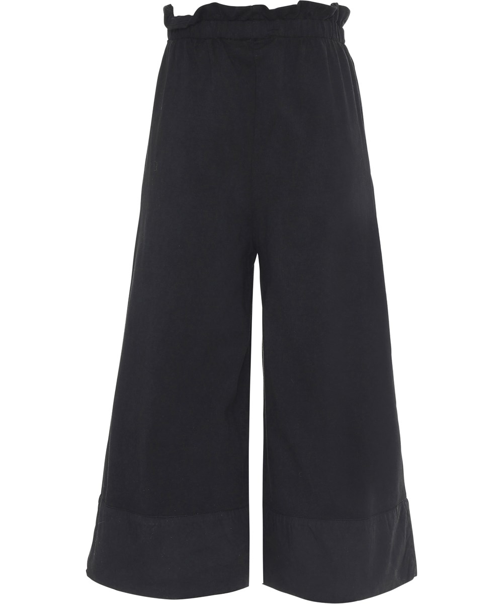 Alta - Black - Wide black culottes