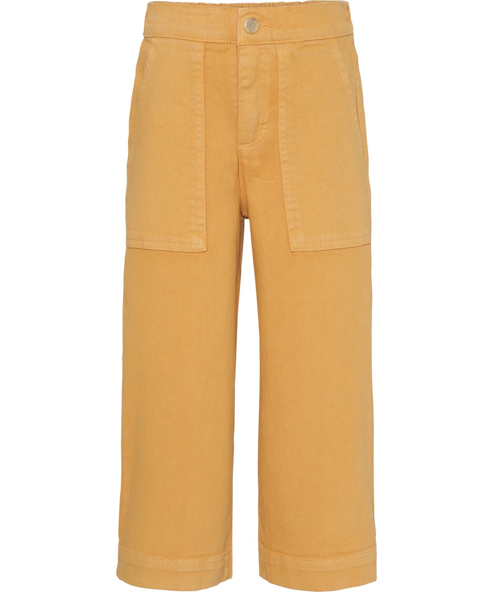 Alyna - Afternoon Sun - Yellow culotte trousers