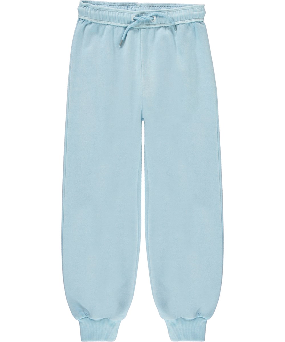 Anemone - Sky Blue - Light blue organic sweatpants