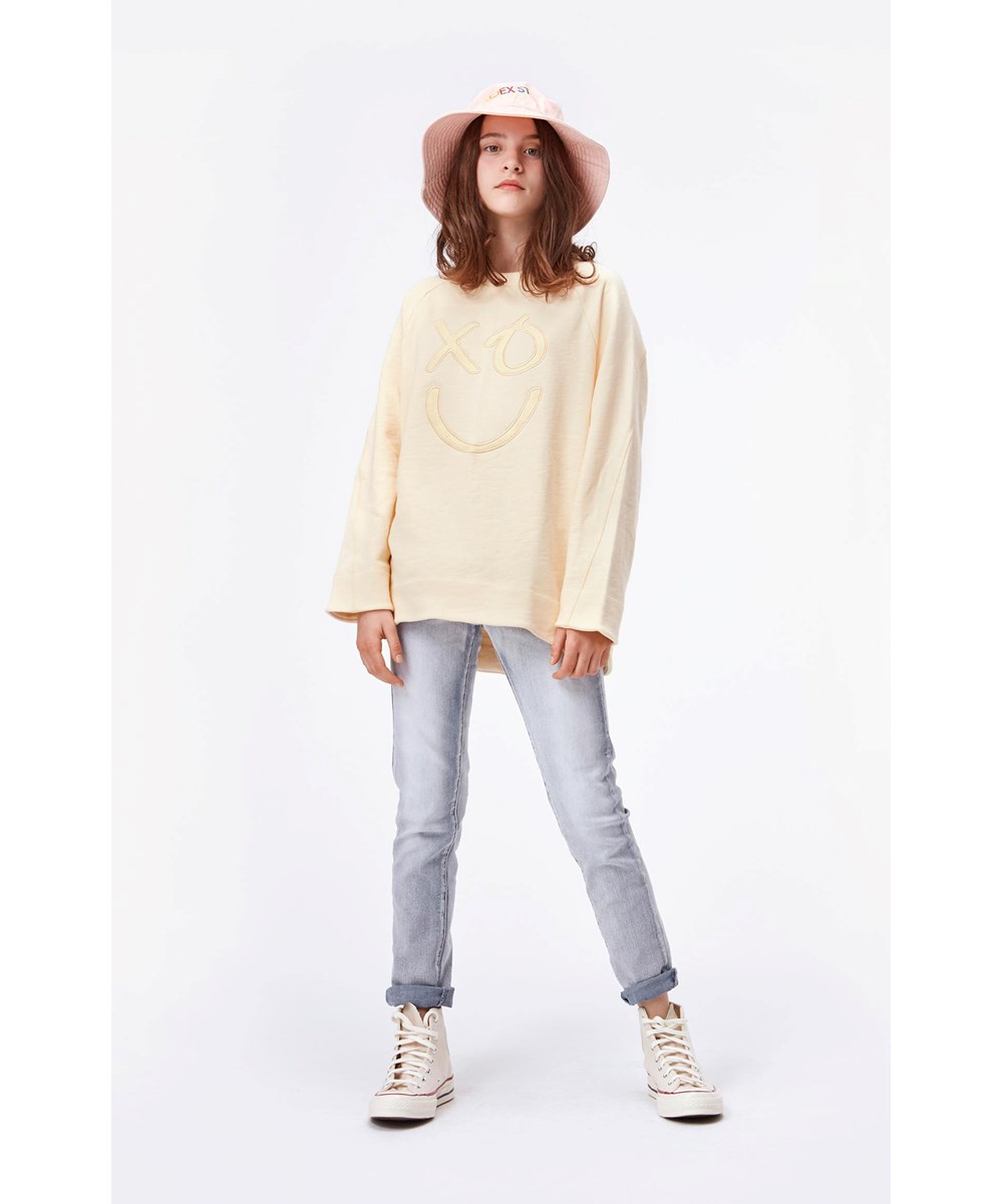 Angelica - Heavy Blast - Grey-blue slim denim jeans