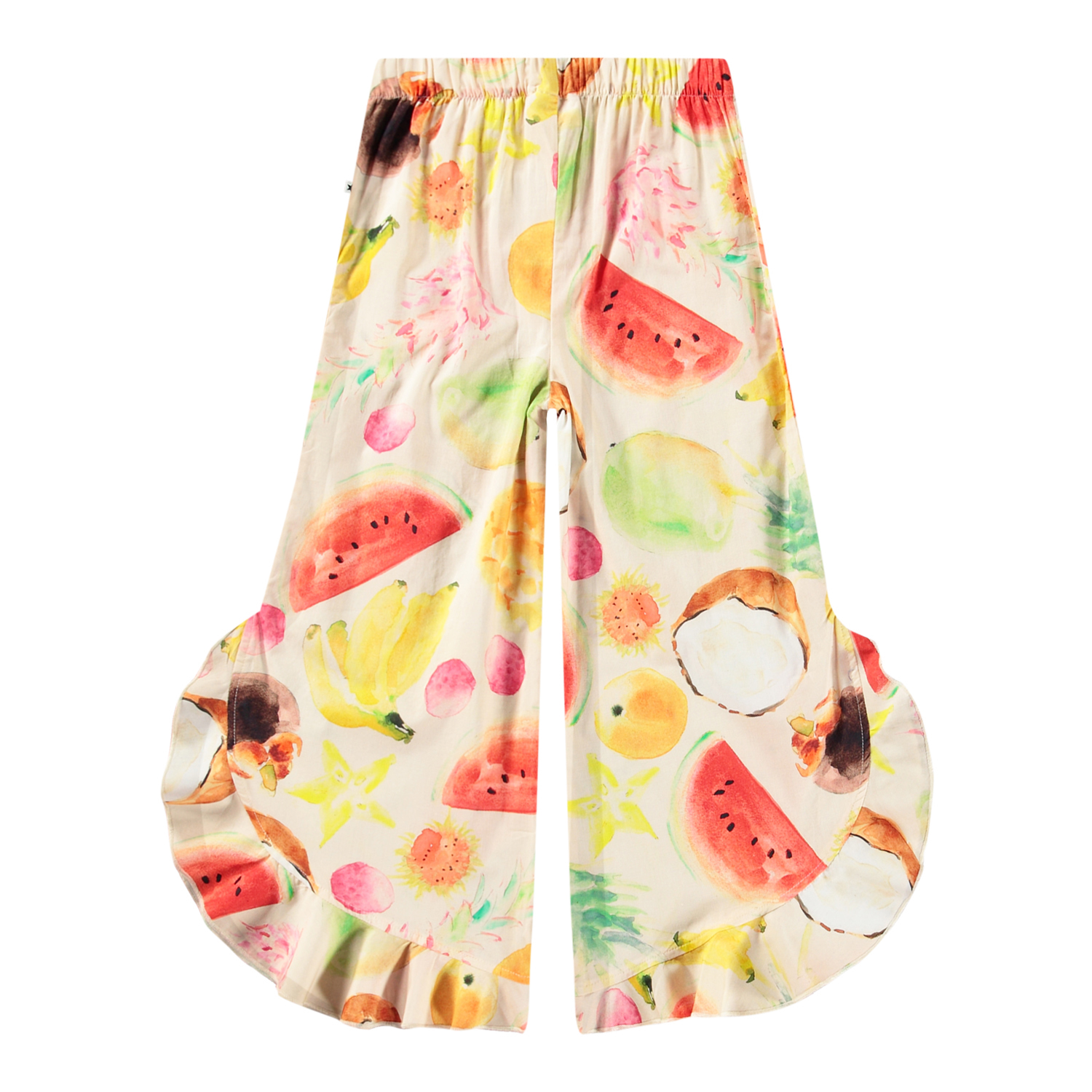 ボトムス・スパッツ ruffle pants String Little Botanica 5Y Ryder Ruffle Wide Leg Cotton Knit Pants – Sugarlips