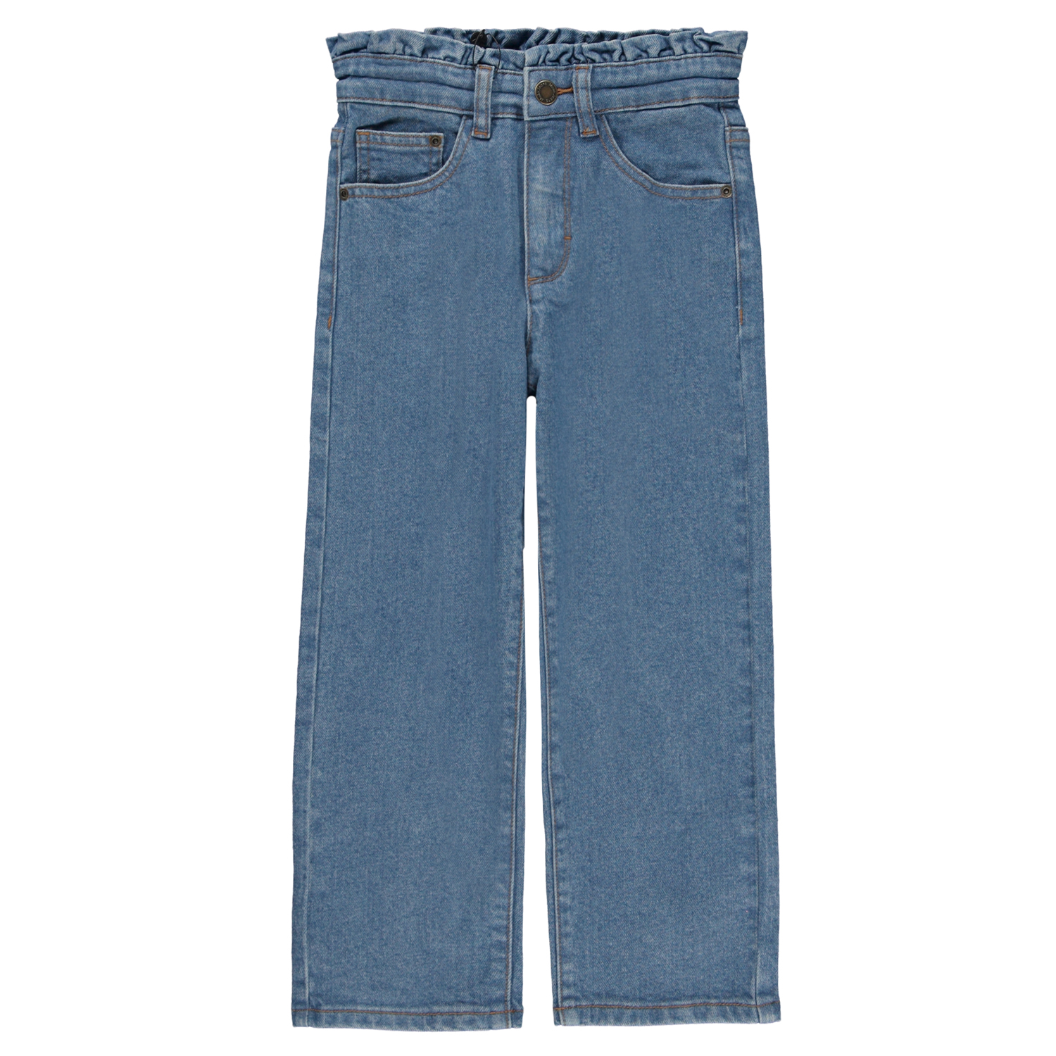 パンツ EAPHI RUFFLE DETAIL DENIM PANTS RUFFLE DETAIL DENIM PANTS
