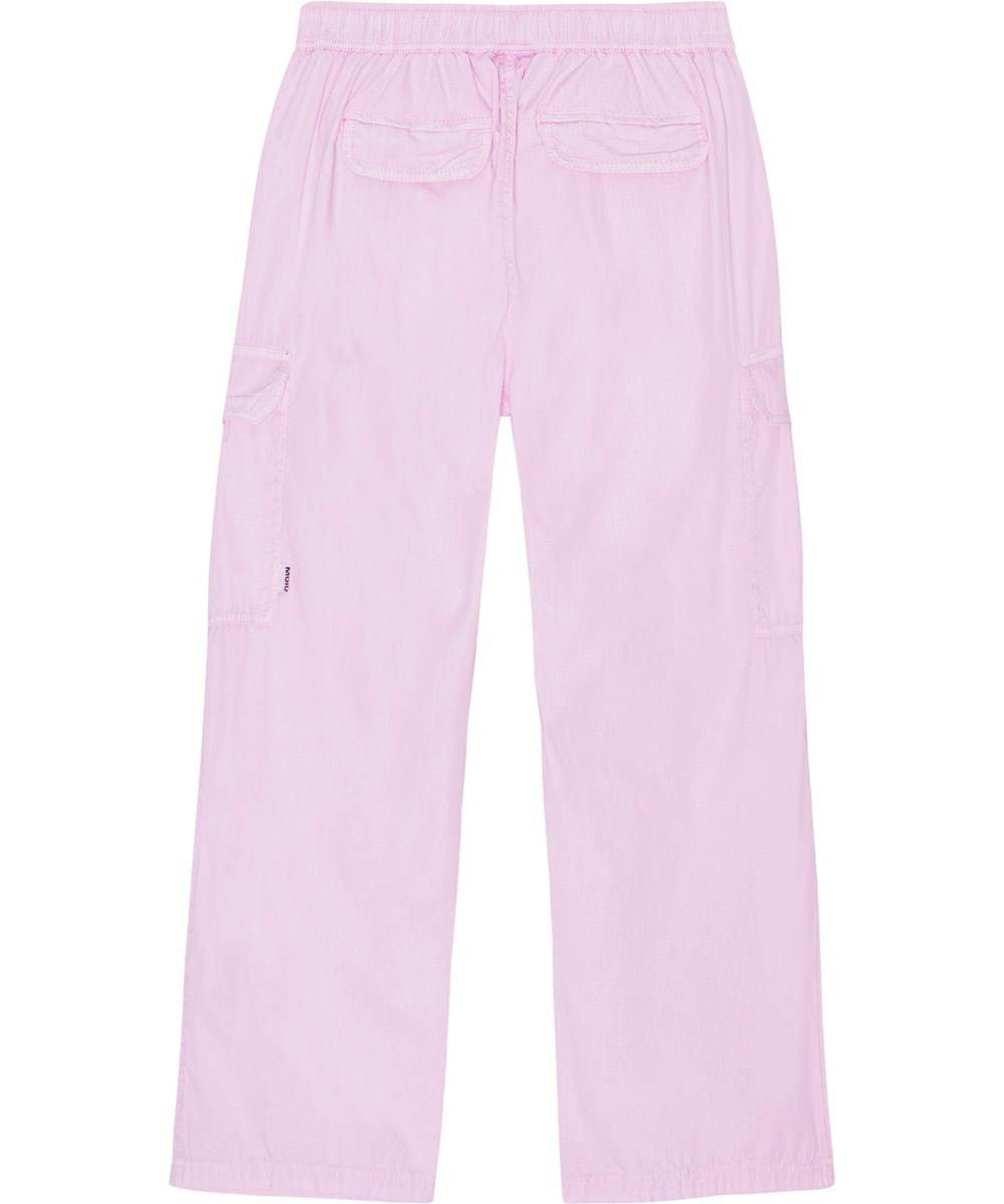Audie - Alpine Glow - Pink trousers with patch pockets