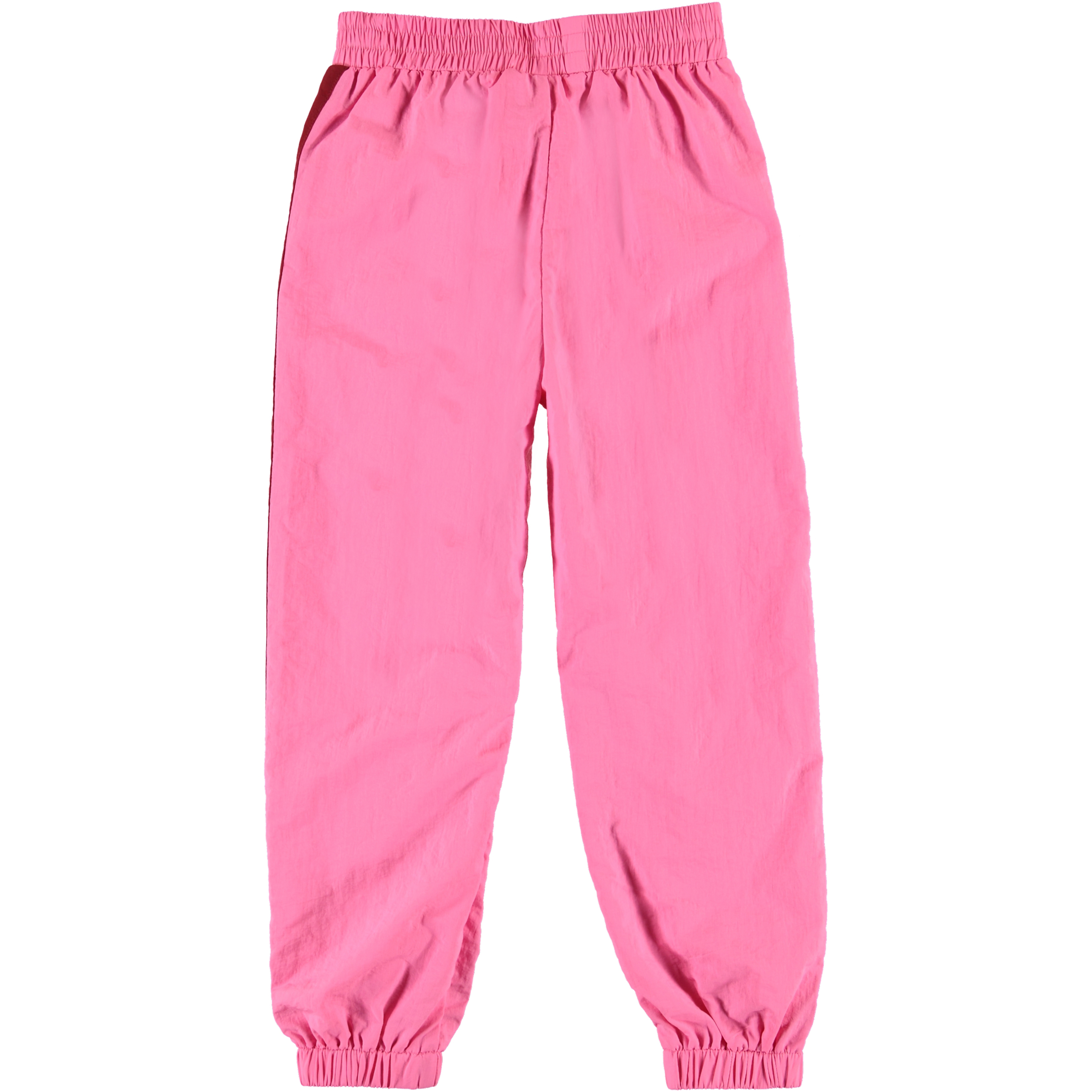 ☆NERDY☆ NY Bicolor Track Pants Pink Avery - Pink Lemonade - Pink track pants with red stripe - Molo