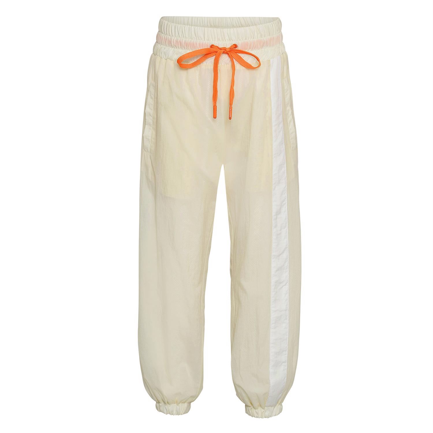 Oleen - Pearled Ivory - Light yellow sports trackpants - Molo