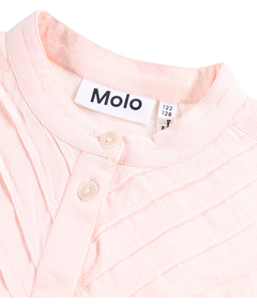 Rafina - Rose Hips - Pink viscose shirt for children.