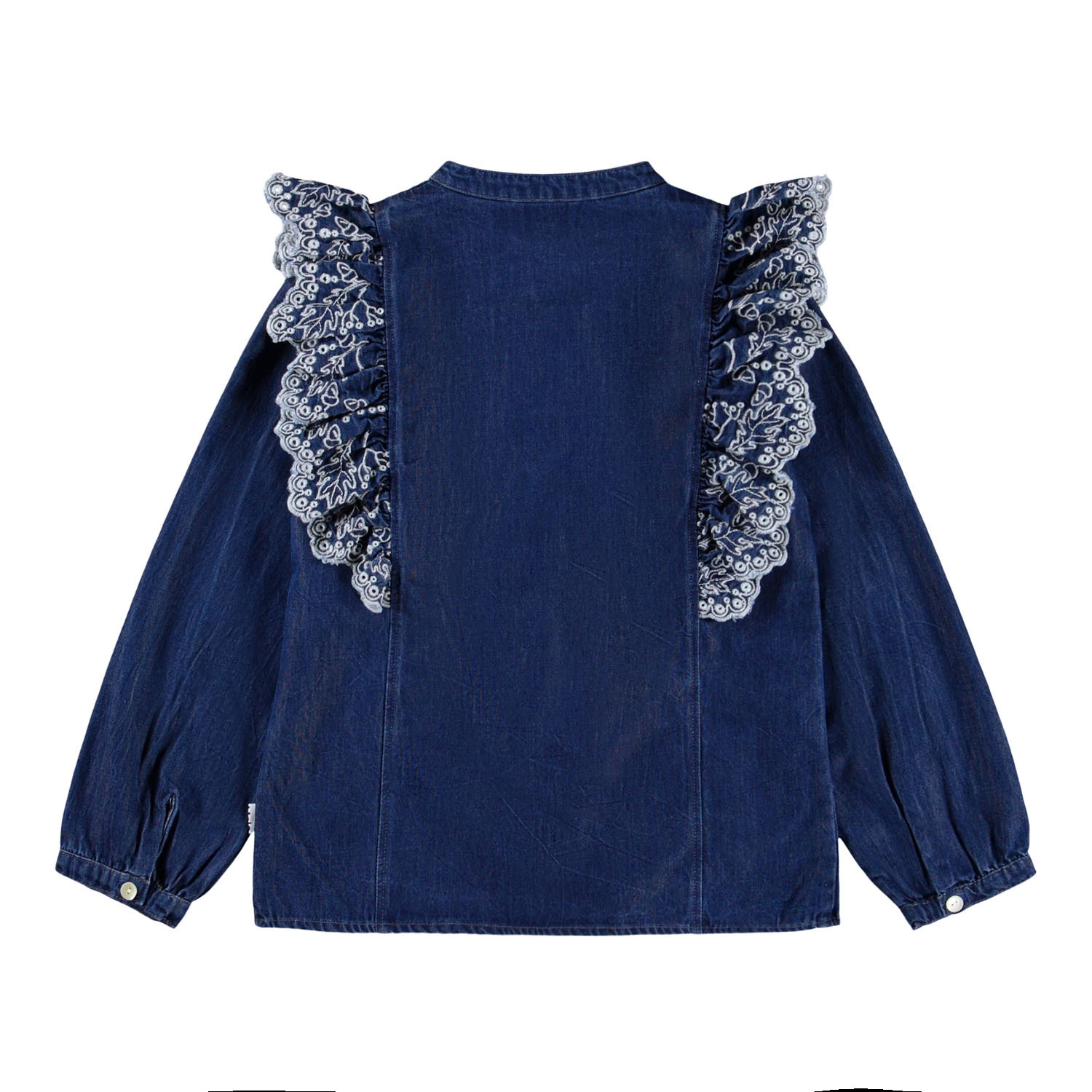 liten リテン　Heart embroidered blouse liten リテン Heart embroidered blouse ivory