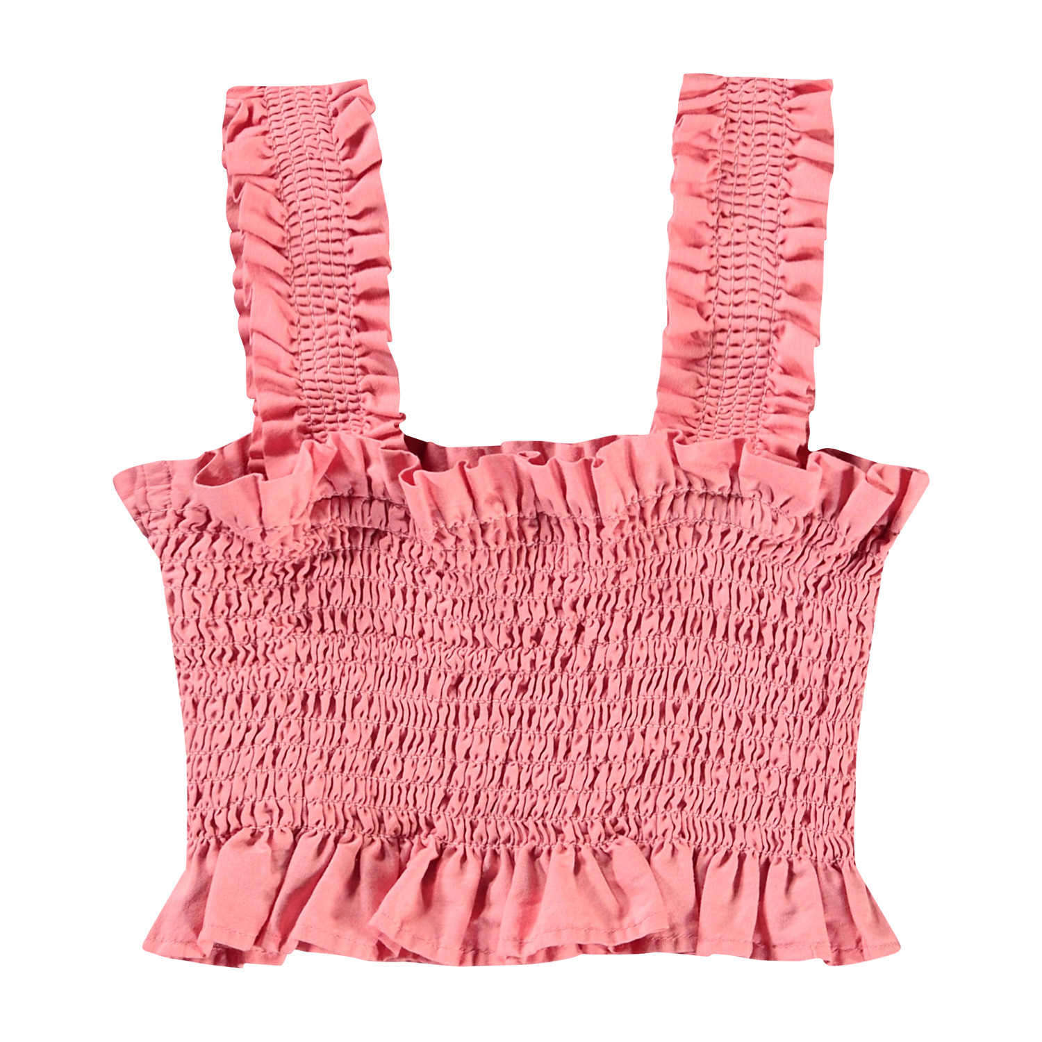 【Sinoon】 Rose Scallop Sleeveless Scallop-Trim Tank Top | Nautica