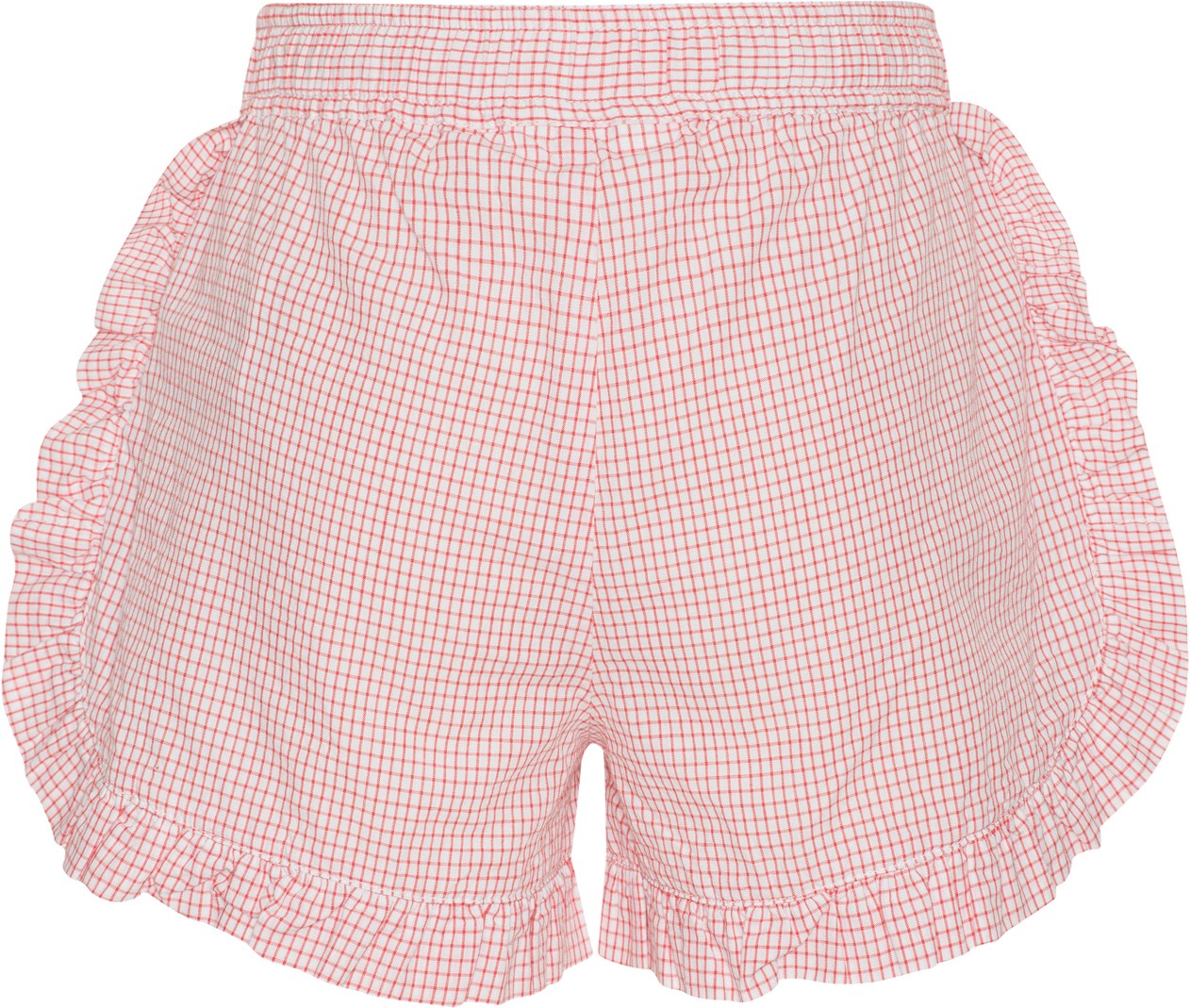 Acacia - Red Check - Shorts with red and white check - Molo