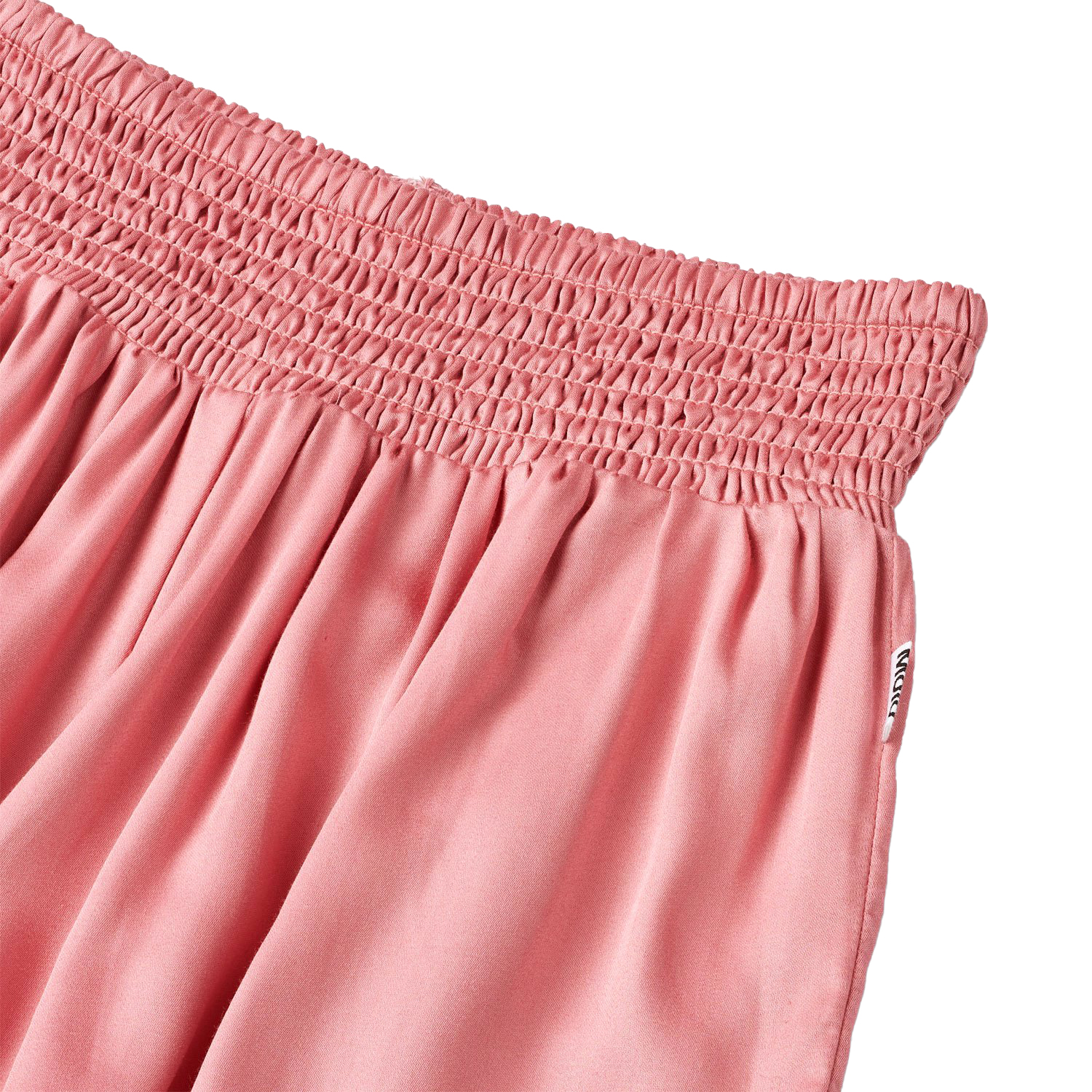 Alanis - Vintage Rose - Rose viscose shorts for children. - Molo