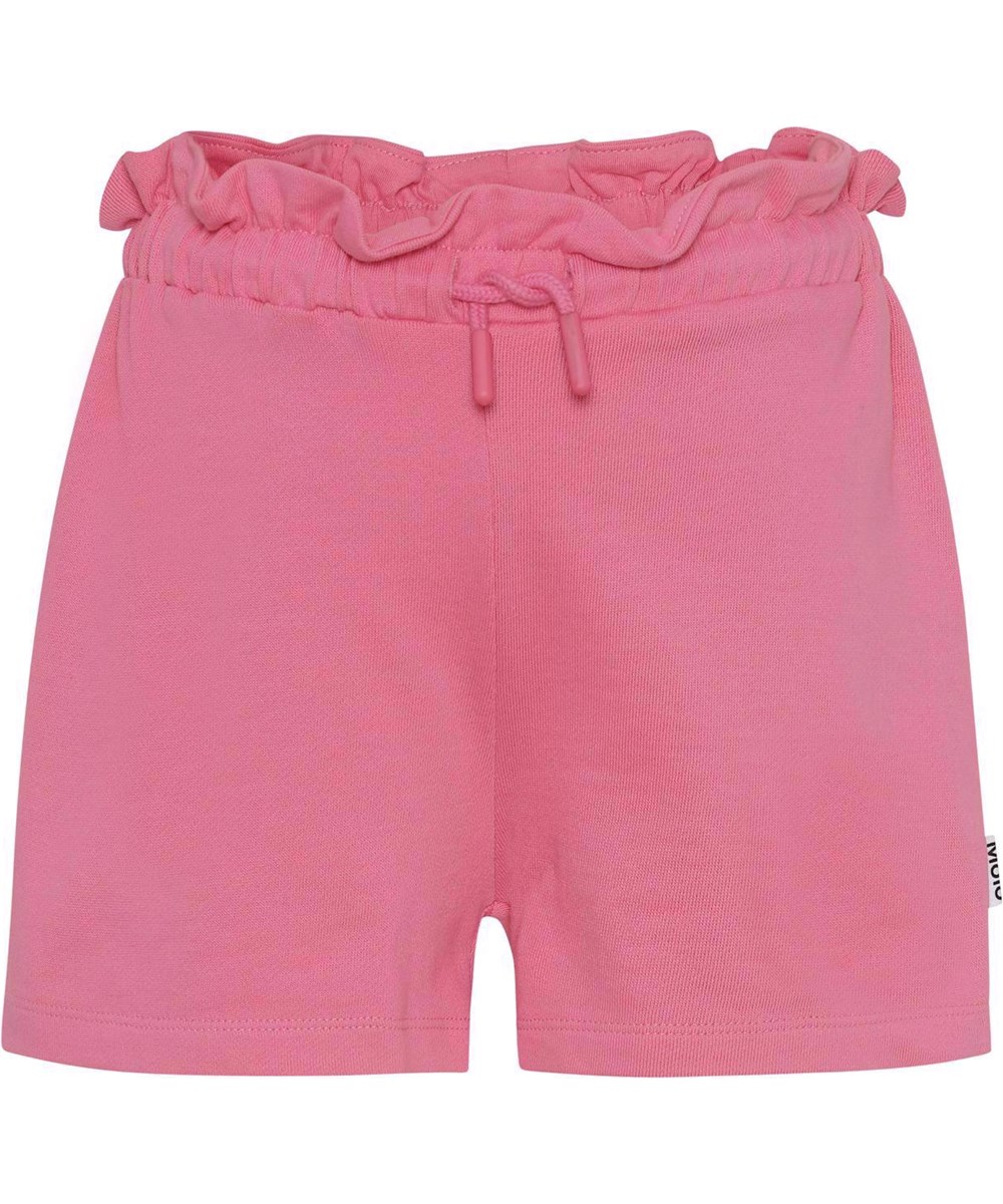 Alma - Bubblegum - Pink organic sweatshirt shorts
