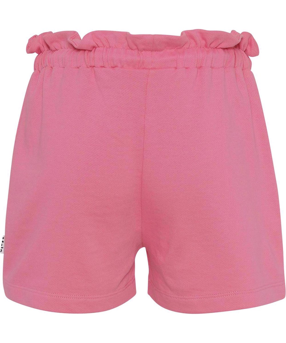 Alma - Bubblegum - Pink organic sweatshirt shorts