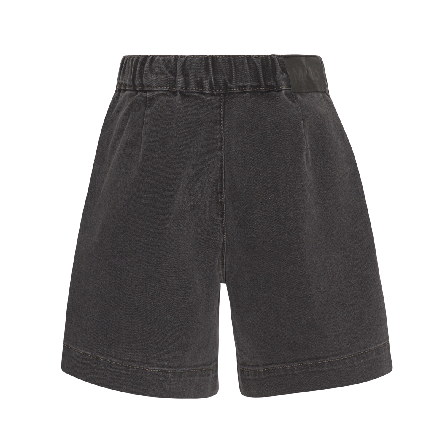 Amari - Charcoal - Black denim shorts - Molo