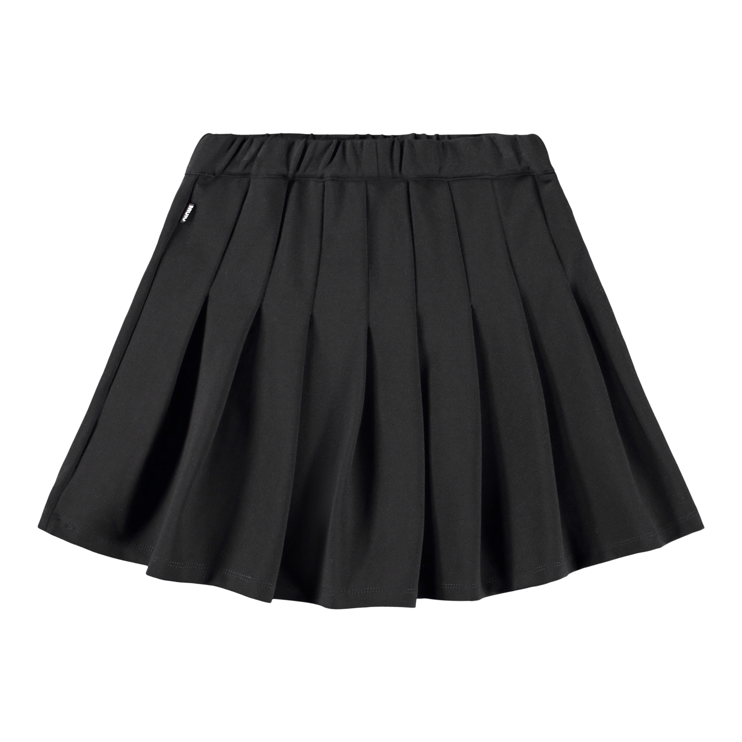Barb - Black - Black skirt for children made of viscose. - Molo
