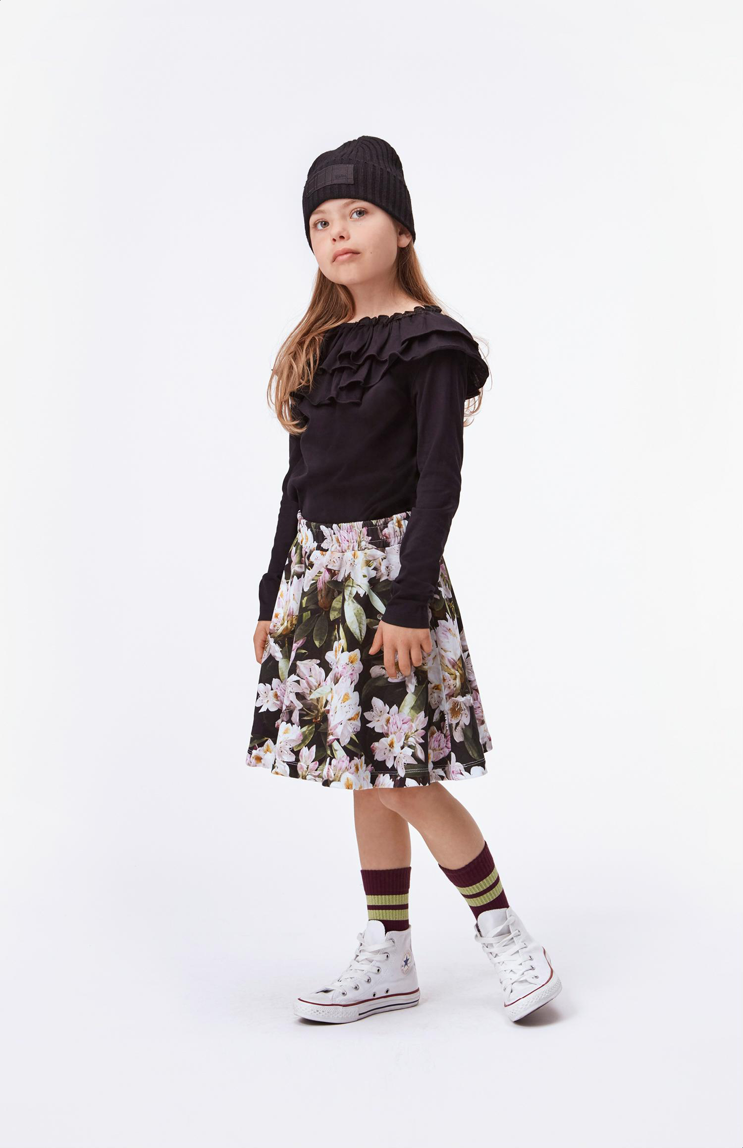 Barbera - Pretty Puppy AOP - Floral organic skirt - Molo